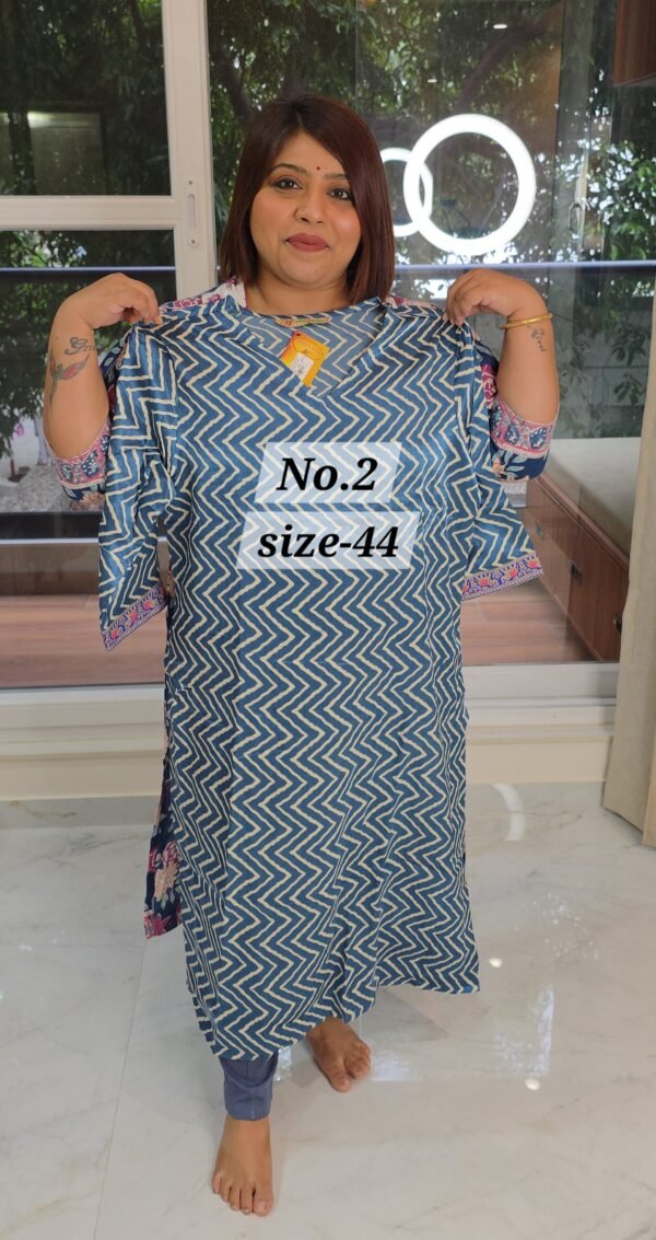PURE MASHRU KURTI {SIZE-44} (NO.2)