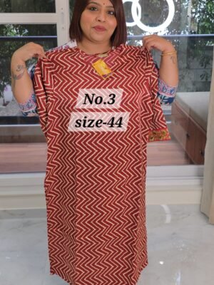 PURE MASHRU KURTI {SIZE-44} (NO.3)