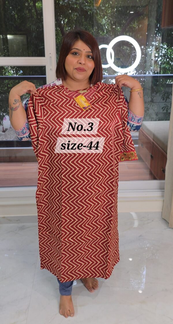 PURE MASHRU KURTI {SIZE-44} (NO.3)