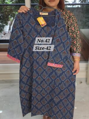 READY KURTI COTTON  {SIZE-42} (NO.42)