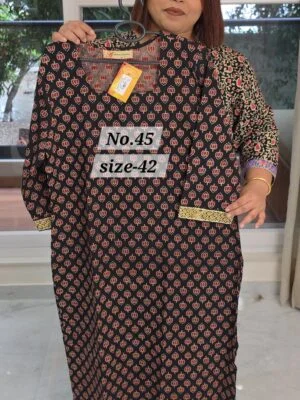 READY COTTON KURTI {SIZE-42} (NO.45)