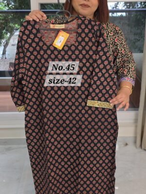 READY KURTI COTTON  {SIZE-42} (NO.45)