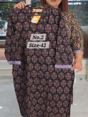 READY KURTI COTTON {SIZE-42} (NO.2)