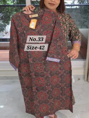 SALE-READY COTTON KURTI {SIZE-42} (NO.33)