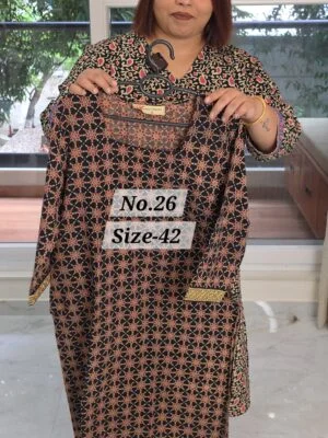 SALE-READY COTTON KURTI {SIZE-42} (NO.26)