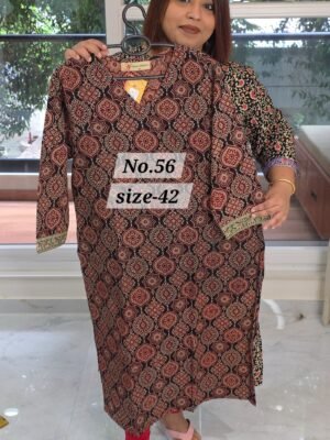 READY KURTI COTTON {SIZE-42}  (NO.56)