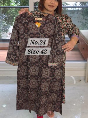 READY KURTI COTTON {SIZE-42} (NO.24)