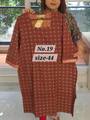 READY KURTI COTTON {SIZE-44} (NO.19)