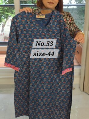 READY KURTI COTTON {SIZE-44} (NO.53)