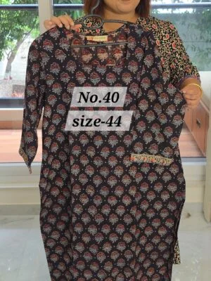 SALE-READY COTTON KURTI {SIZE-44} (NO.40)