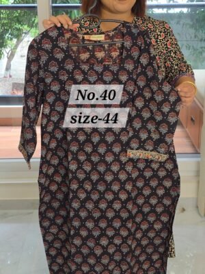 READY KURTI COTTON {SIZE-44} (NO.40)
