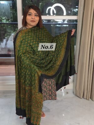 AJRAK MODAL SILK DUPATTA (NO.6)