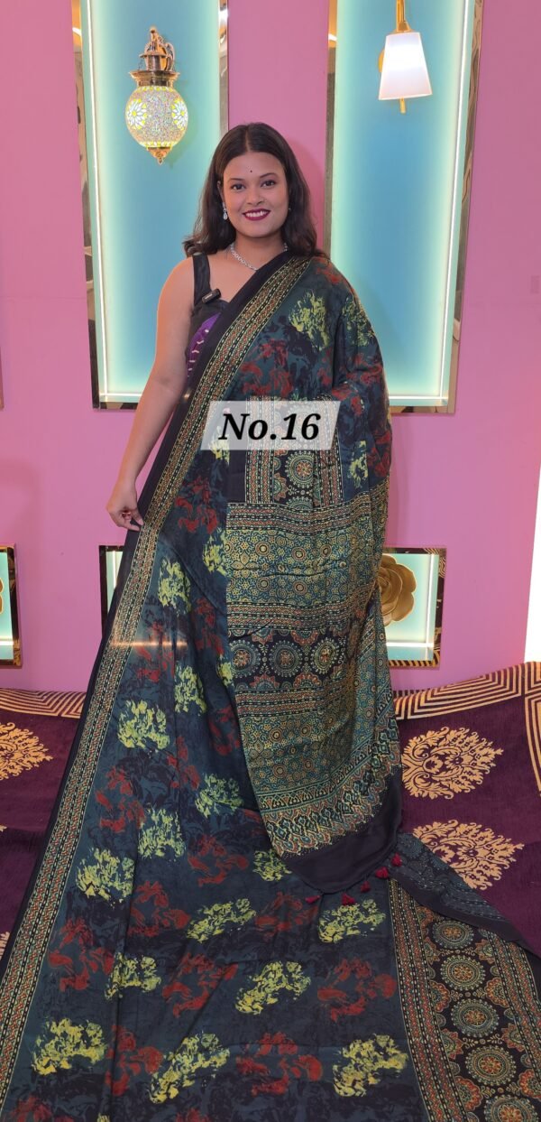 PURE AJRAKH MODAL SILK (NO.16)