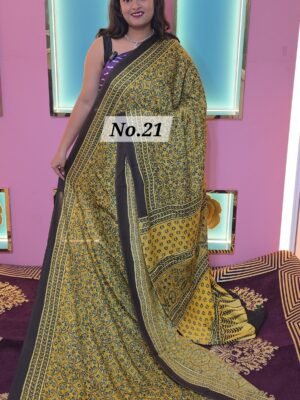 PURE AJRAKH MODAL SILK (NO.21)