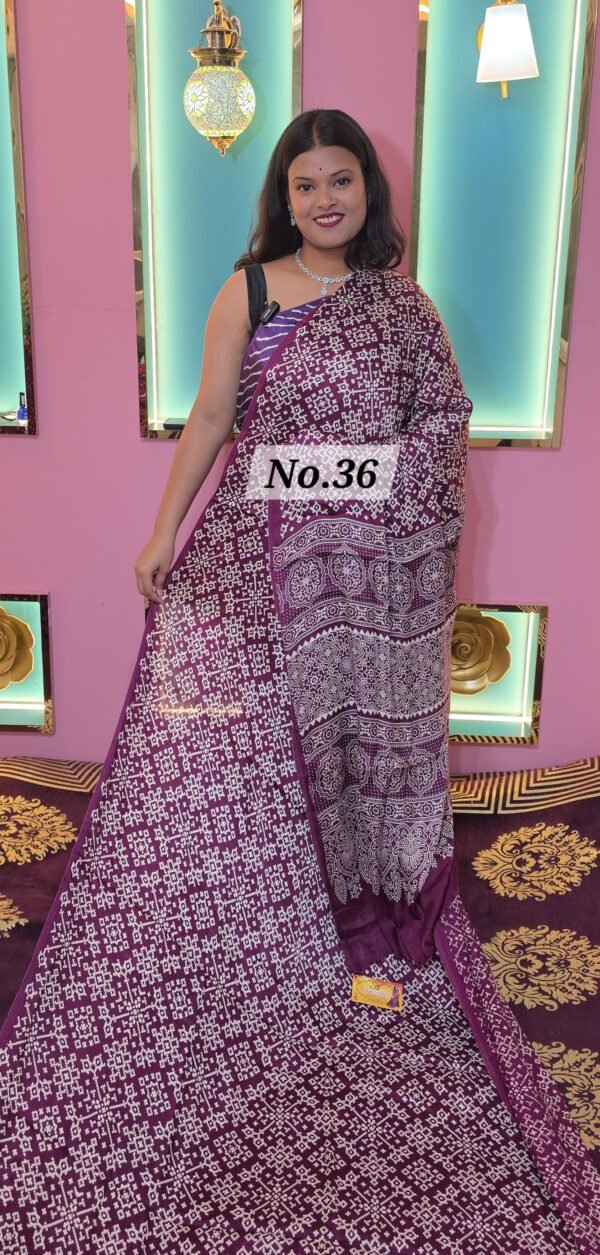 SEMI MODAL SILK SAREE (NO.36)