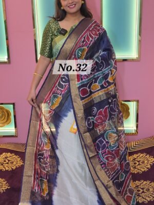 CHANDERI BATIK SAREE (NO.32)