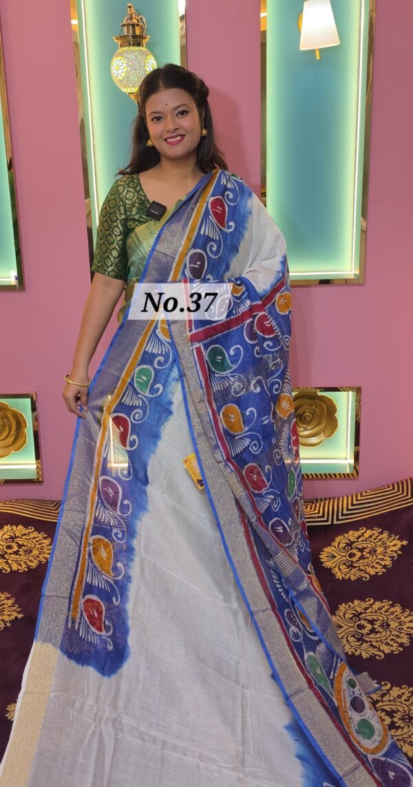 CHANDERI BATIK SAREE (NO.37)