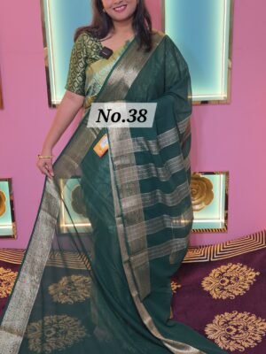 GEORGETT BANARSI SAREE (NO.38)