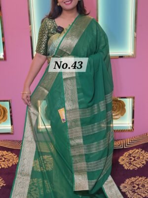 GEORGETT BANARSI SAREE (NO.43)