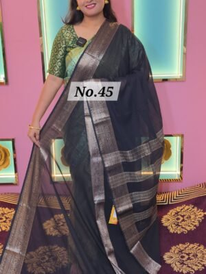 GEORGETT BANARSI SAREE (NO.45)