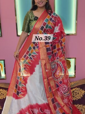 CHANDERI BATIK SAREE (NO.39)