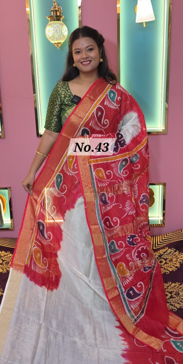 CHANDERI BATIK SAREE (NO.43)