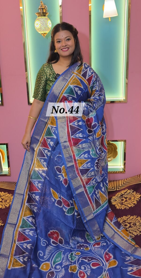 CHANDERI BATIK SAREE (NO.44)