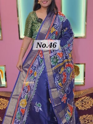 CHANDERI BATIK SAREE (NO.46)