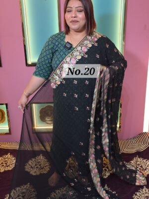 EMBROEDERIED SAREE (NO.20)