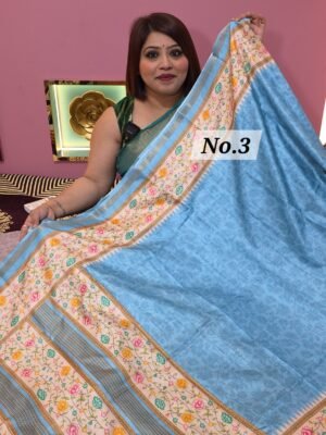 MASLIN SILK JAMDANI {DESIGN-1} (NO.3)