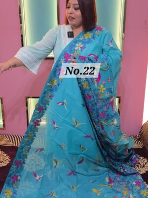 HANDLOOM JAMDANI SAREE (N0.22)