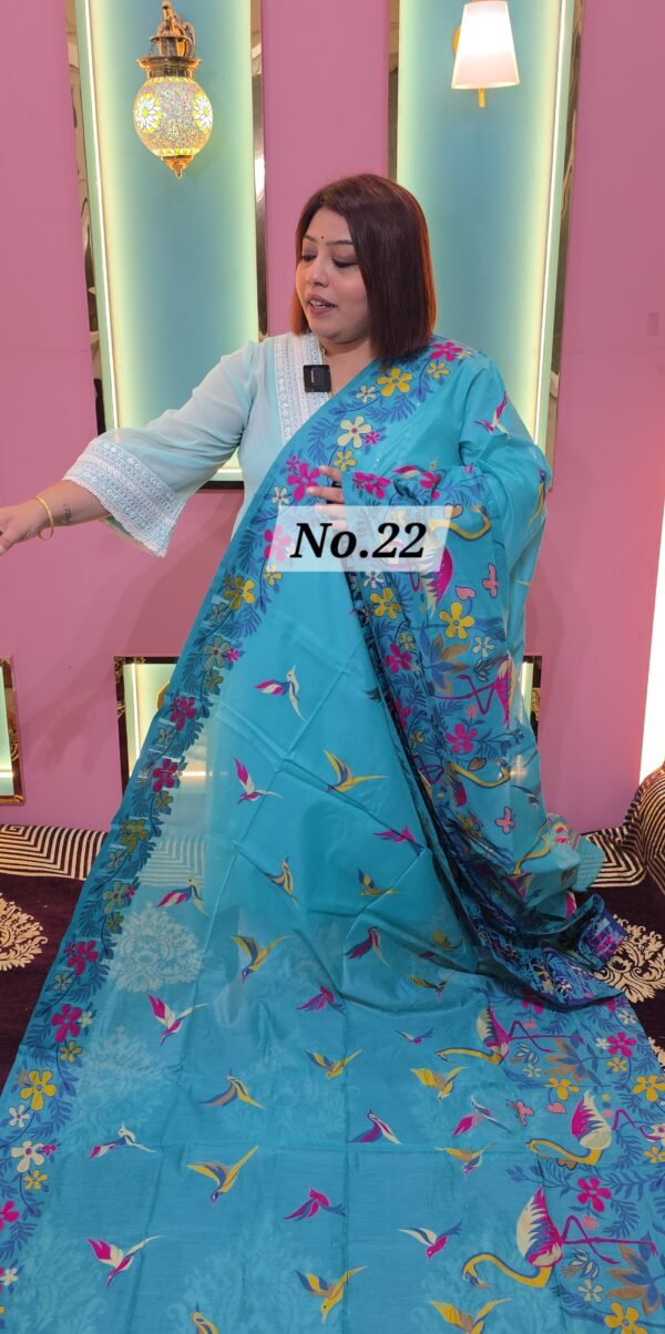 HANDLOOM JAMDANI SAREE (N0.22)