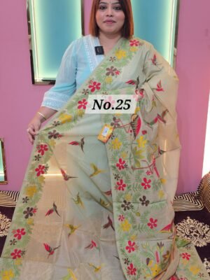 HANDLOOM JAMDANI SAREE (N0.25)