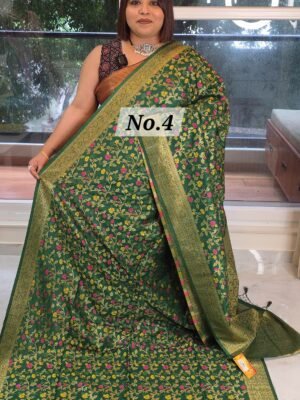 KHADDI PASHMINA SAREE (N0.4)