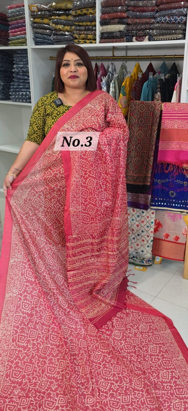 KOTA SILK BLOCKPRINT (NO.3)