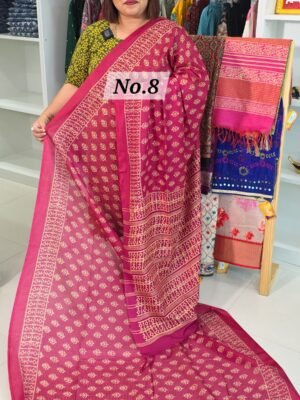 KOTA SILK BLOCKPRINT (NO.8)