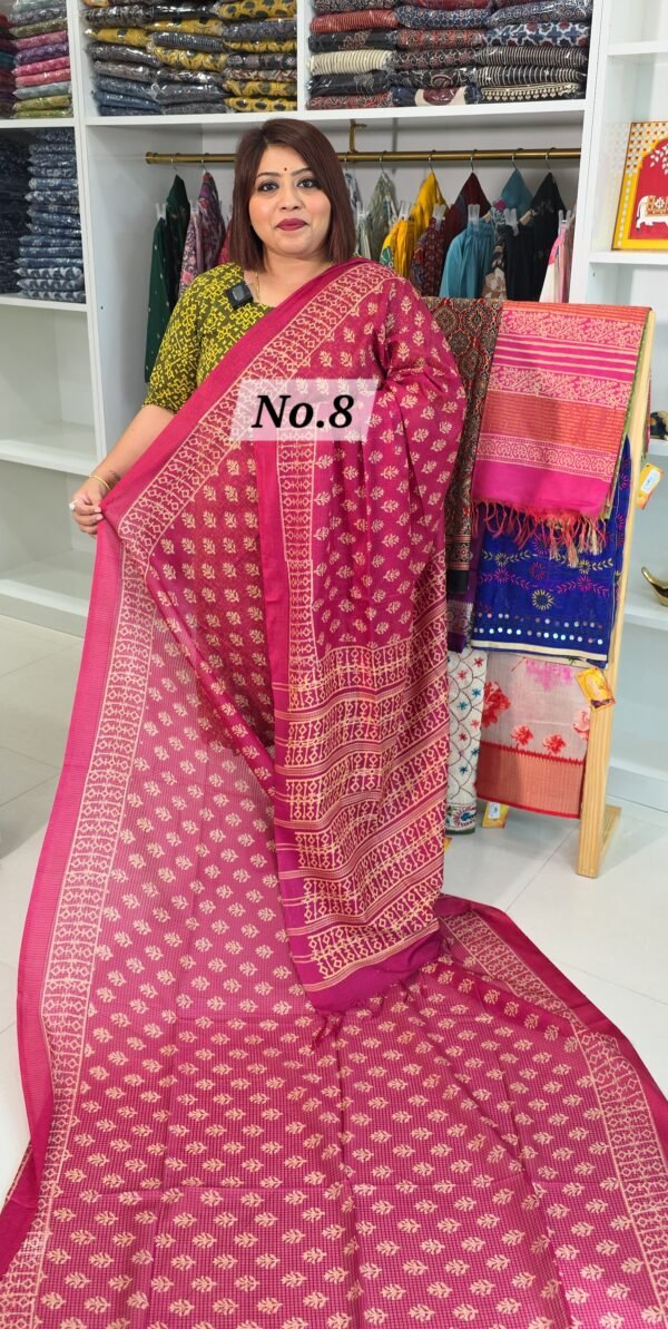 KOTA SILK BLOCKPRINT (NO.8)