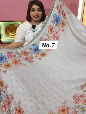 SALE-CHIFFON SAREE (NO.7)
