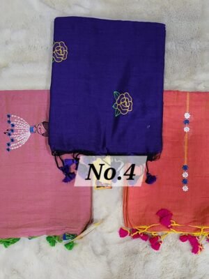 EMBROIDERIED KHADI COMBO-4