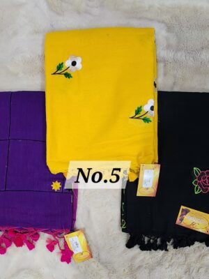 EMBROIDERIED KHADI COMBO-5