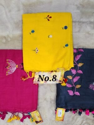 EMBROIDERIED KHADI COMBO-8