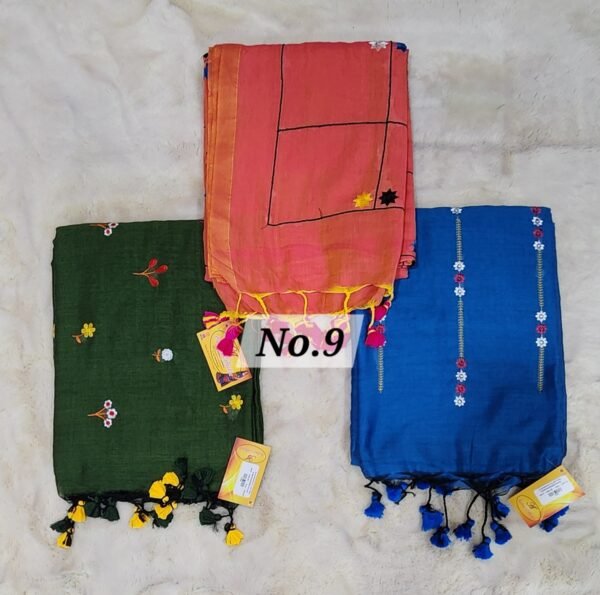 EMBROIDERIED KHADI COMBO-9