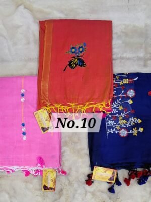 EMBROIDERIED KHADI COMBO-10