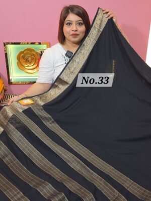 SALE-ORGANZA BANARSI BORDER (NO.33)