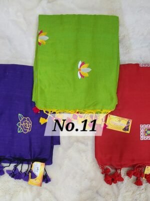 EMBROIDERIED KHADI COMBO-11