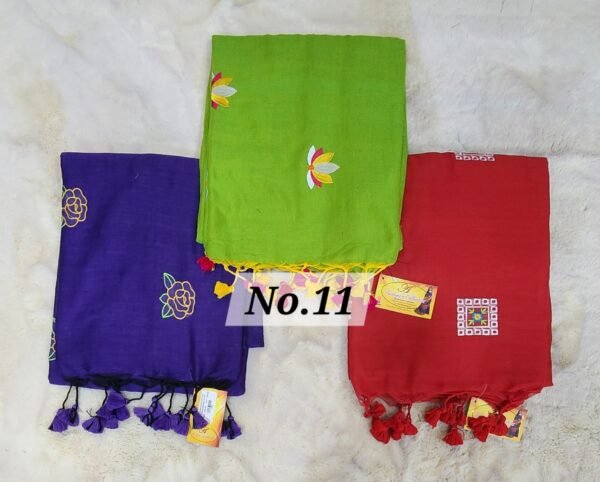 EMBROIDERIED KHADI COMBO-11