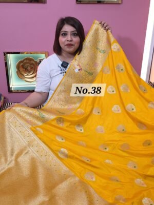 SALE-JAQUARD CREPE BANARSI (NO.38)