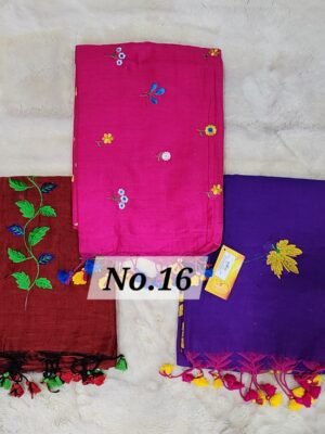 EMBROIDERIED KHADI COMBO-16