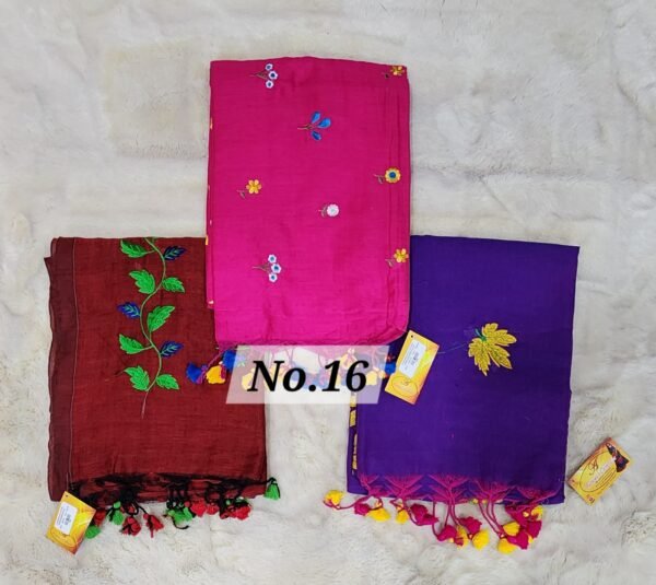EMBROIDERIED KHADI COMBO-16