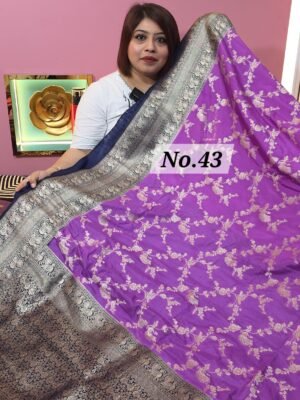 SALE-MUSHRU SATIN BANARSI (NO.43)